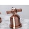 Fauceture FSC892ZXAC Millennium Widespread Bathroom Faucet, Antique Copper FSC892ZXAC - alternate 3